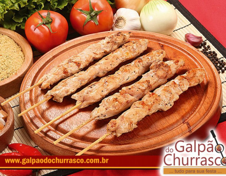 Linha de Espetinhos Suíno