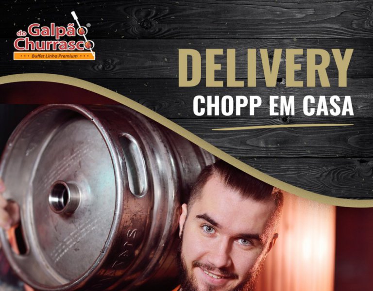 Delivery Chopp em Casa.
