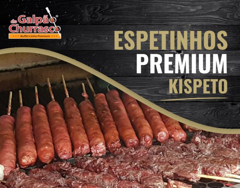 Espetinhos Premium KISPETO.