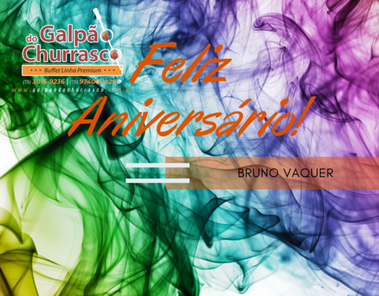 Evento Aniversrio Bruno Vaquer.